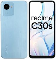 852893 Смартфон Realme С30S 3/64Gb синий (розница)