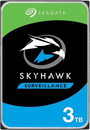 855766 Внутренний жесткий диск 3 ТБ Seagate SkyHawk 3.5" 5900 (ST3000VX015) (розница)