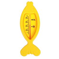 2300126.85 Термометр для ванной «Рыбка», цвет желтый  