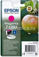 435386.01 Картридж струйный Epson T1293 C13T12934012 пурпурный (378стр.) (7мл) для Epson SX420W/BX305F