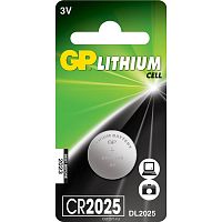 862973.01 Батарея GP Lithium CR2025 (1шт)