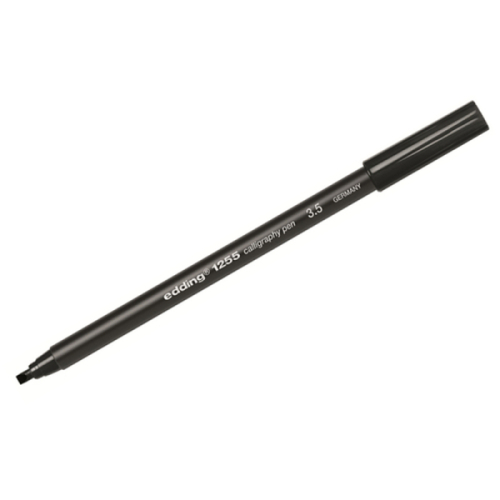 305730.66 Фломастер для каллиграфии Edding "E-1255 calligraphy pen" чёрный (001), 3,5мм