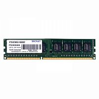 706584 Память DDR3 Patriot 8Gb 1600MHz PSD38G16002 RTL PC3-12800 CL11 DIMM 240-pin 1.5В (розница)