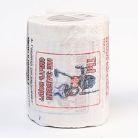 518563.85 Сувенирная туалетная бумага "Анекдоты", 10 часть,  9,5х10х9,5 см 