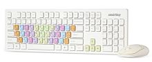 1122851.34 Клавиатура+мышь SMARTBUY (SBC-218346AG-W) цветные клавиши