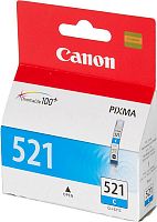 513122.01 Картридж струйный Canon CLI-521C 2934B004 голубой для Canon iP3600/4600/MP540/620/630/980