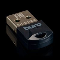 1395352.01 Адаптер USB Buro BU-BT502 Bluetooth 5.0+EDR class 1.5 20м черный