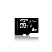 1007903.01 Флеш карта microSDHC 8Gb Class10 Silicon Power SP008GBSTHBU1V10 Elite w/o adapter