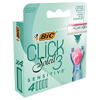841457.38 Bic Click Soleil 3 Sensitive кассеты ( 4шт) жен.
