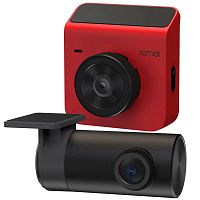 856033 Видеорегистратор 70mai A400 + задняя камера красный (розница)