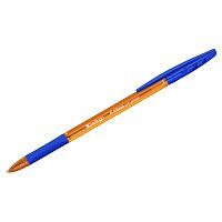 355454.66 Ручка шариковая Berlingo "Tribase grip ginger" синяя, 0,7мм, грип 