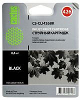 690085.01 Картридж струйный Cactus CS-CLI426BK черный (8.4мл) для Canon Pixma MG5140/5240/6140/8140/MX884