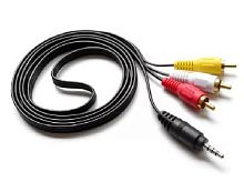 491968.34 Аудиокабель GEPLINK (АТ1006) аудио-кабель 1.0 m (mini-Jack3.5(m) <=> 3RCA(m) (5)