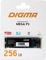 1618423.01 Накопитель SSD Digma PCI-E 3.0 x4 256Gb DGSM3256GS33T Mega S3 M.2 2280