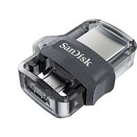 483564.01 Флеш Диск Sandisk 16Gb Ultra Dual drive SDDD3-016G-G46 USB3.0 черный