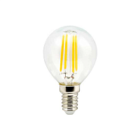 N4PW50ELC..55 Лампа светодиодная Ecola globe   LED Premium  5,0W G45 220V E14 2700K 360° filament прозр. нитевидны